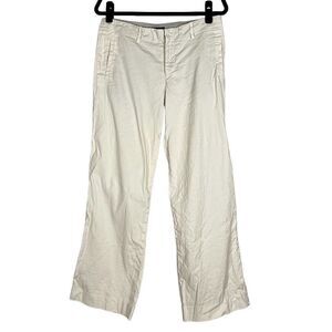 Peruvian Connection White Linen Trouser - Women’s 8